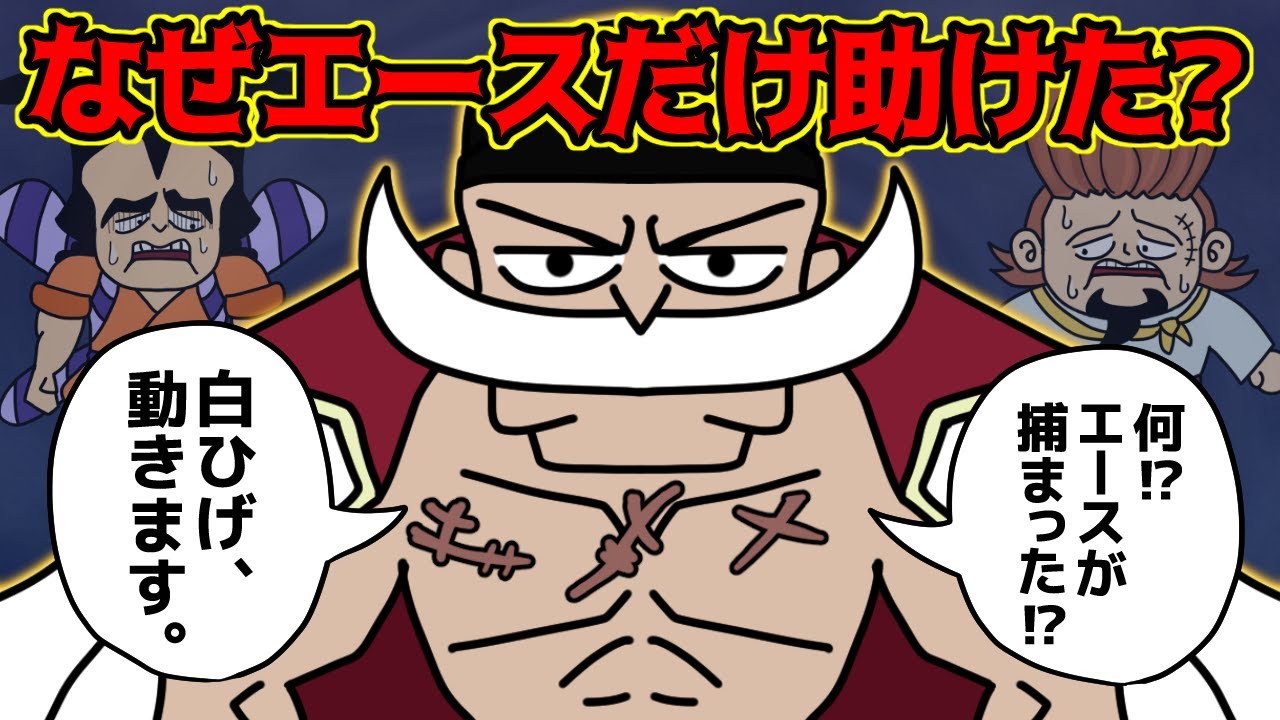 白ひげさん、エースだけ特別扱いしていた模様